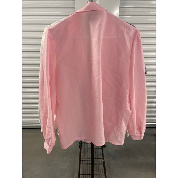 Vintage Pink Long-Sleeve Shirt – Cute and Cozy with Retro Charm, Vintage shirt - Picture 4 of 4